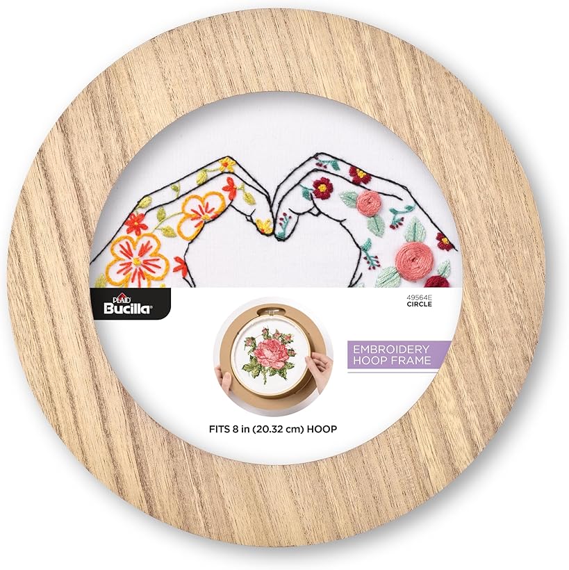Bucilla Embroidery Hoop Circle Frame