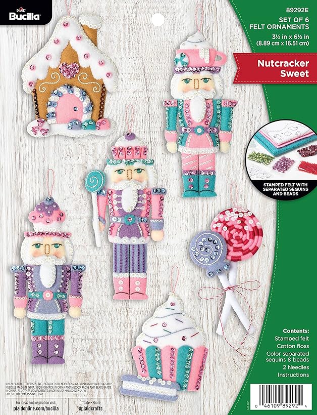 Bucilla Nutcracker Christmas Needlepoint 89292E